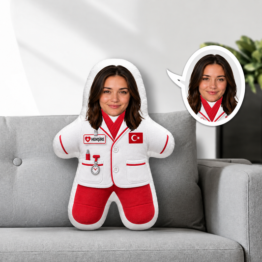 Kişiye Özel Hemşire Yastık
