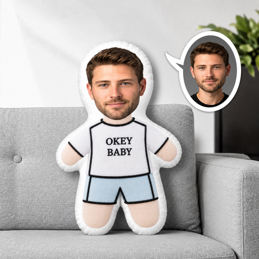 Kişiye Özel Okey Baby Yazan Yastık