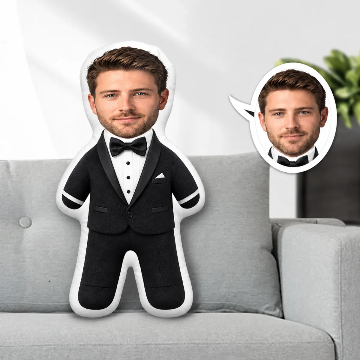 Kişiye Özel Damat Yazan Yastık